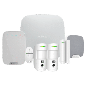 Kit Ajax HUB 2 4G - Blanco (Personalizable)